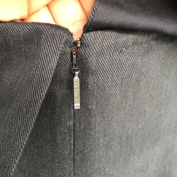 Aritzia Babaton Element Tube Top Size 8 Linen Blend Twill  Minimalist Quiet Luxe - Picture 6 of 13